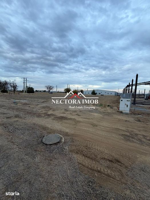 NECTORA IMOB-Teren Intravilan Industrial la sosea,2x2000 mp, Utilitati