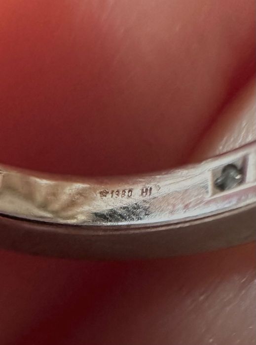 Оригинален пръстен Tiffany & Co. с диаманти | Pt950 | Елегантен и вечен дизайн