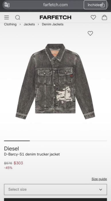 Geaca Diesel Originala