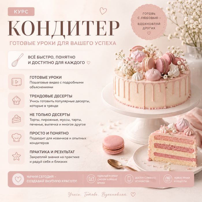Курс кондитера