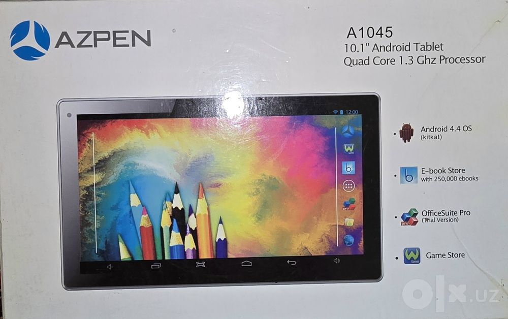 Планшет Azpen A1045, экран 26см