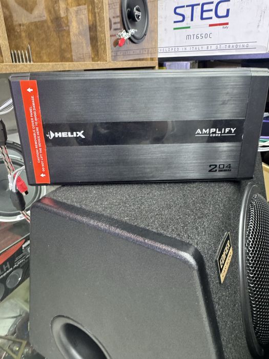 Helix 204 X-over amplifer