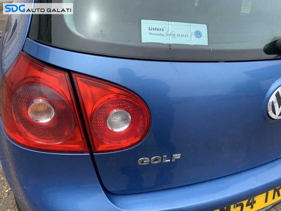 Hayon Haion Portbagaj cu Luneta Geam Sticla VW Golf 5 Hatchback 2004 - 2008 Cod Culoare LC5G