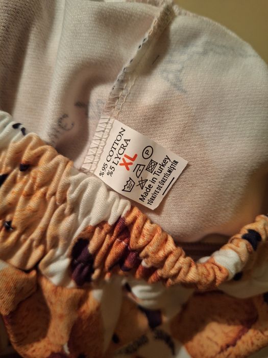 Спортна долница с принт на мечки