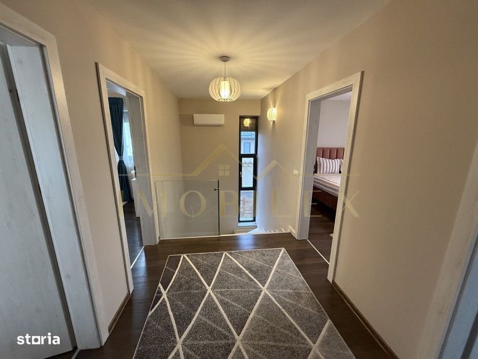 Casa individuala LUX, 4 camere, 3 bai, teren 450mp, zona Dezmir