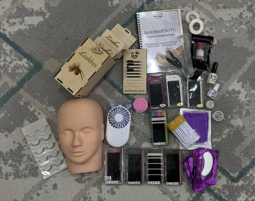 Продам все для наращивания ресниц