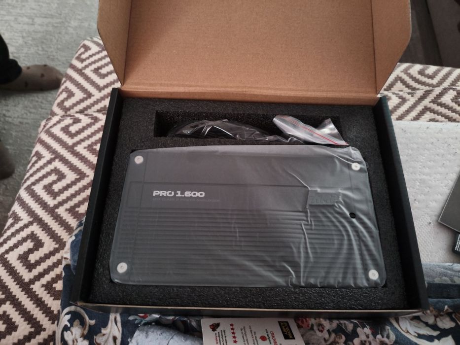 Новый сабвуфер Pride M6 10" + моноблок AMP 1.600