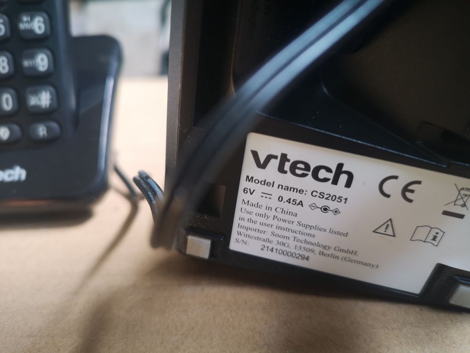 Telefon fix portabil v tech dublu