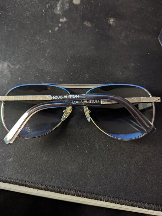 LOUIS VUITTON Z0340U Sunglasses Attitude Pilot Silver 9SL CE 140