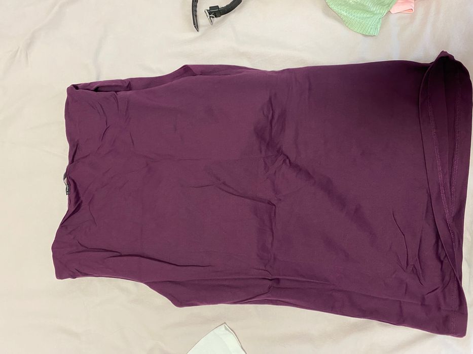 Тъмно лилав Потник на Zara