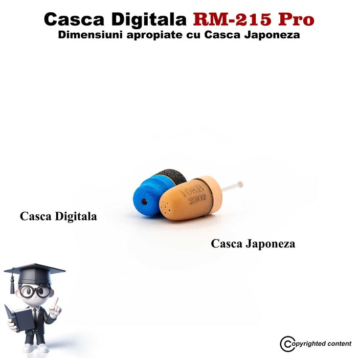 Sistem de copiat PROFESIONAL cu Casca de copiat - Casti de copiat BAC