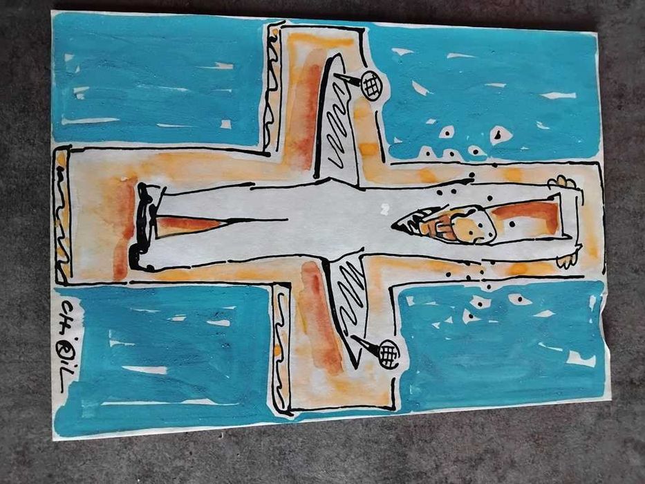 Caricaturi format A4 -vopsea