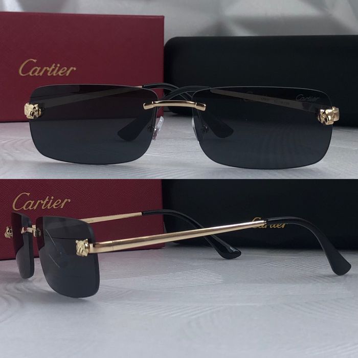 Мъжки слънчеви очила правоъгълни 2 цвята черни кафяви дамски унисекс