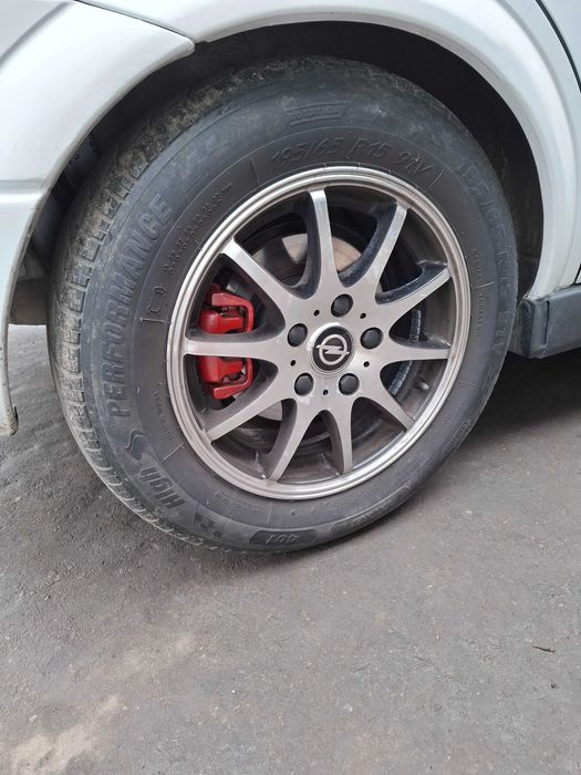 Jante 5x110 cu anvelope vara 195 65 R15