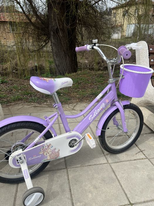 Велосипед Go Kart | 16 цола | лилаво детско колело