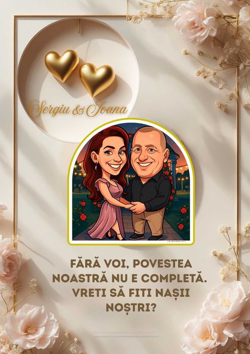 Invitatii digitale/ digitale video botez, aniversare, nunta, party