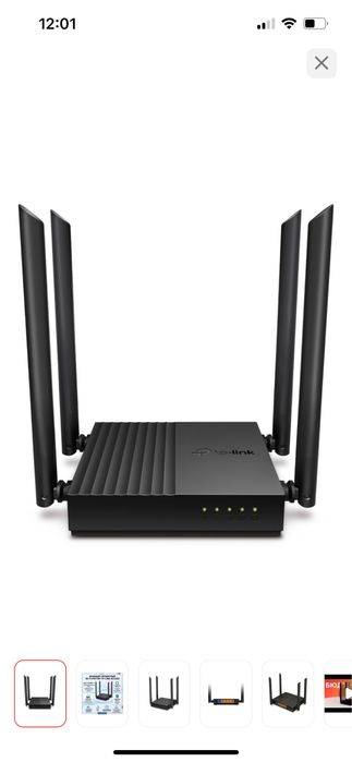 Wi-Fi роутер TP-LINK Archer C64 черный