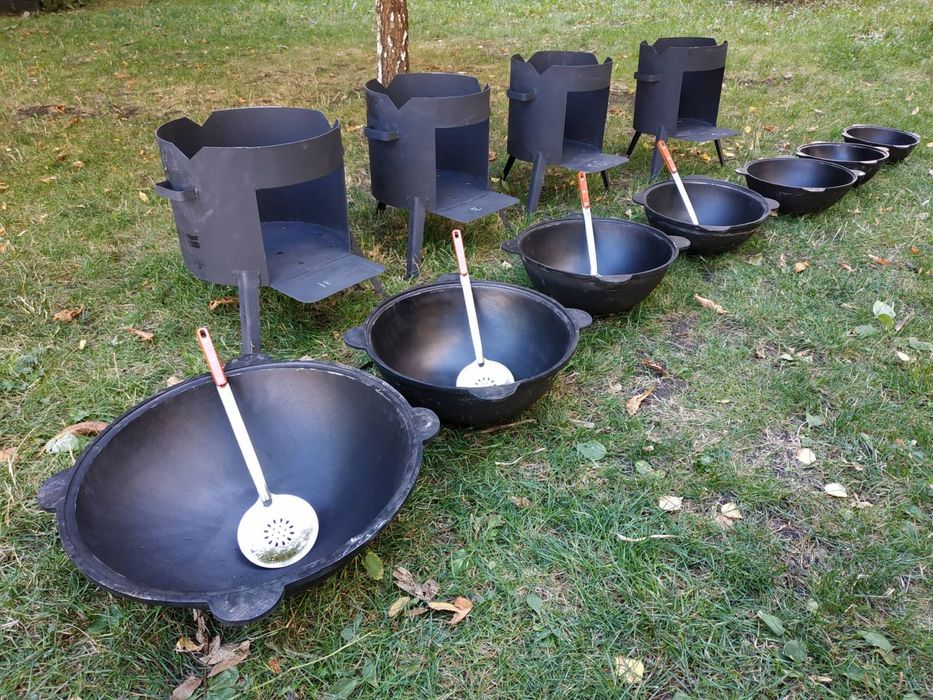 Чугунный казан Большой Узбекский казан