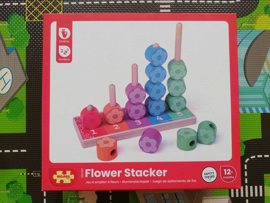 Бебешки дървен пъзел