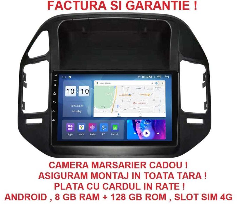 Navigatie Mitsubishi Pajero V73 din 1997-2011 , Camera Marsarier Cadou