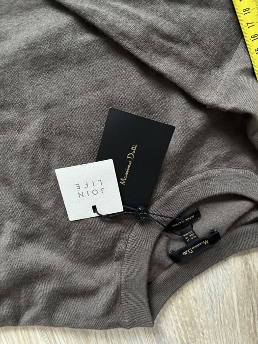 Pulover NOU dama Massimo Dutti Join Life marimea XS culoare maro gri