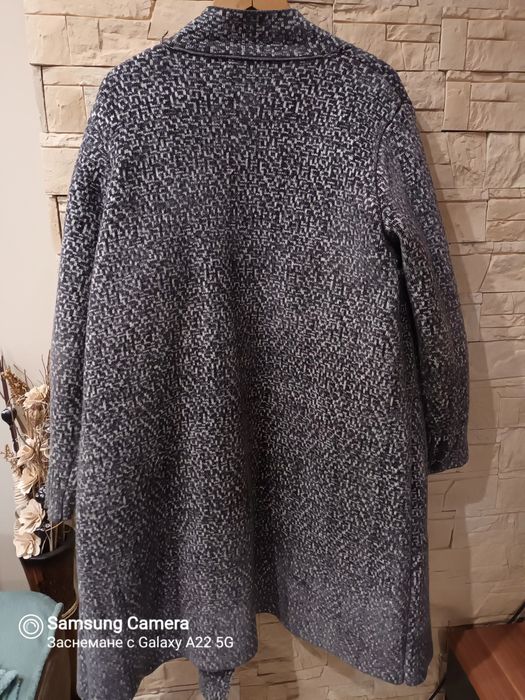 Дамско палто макси размер