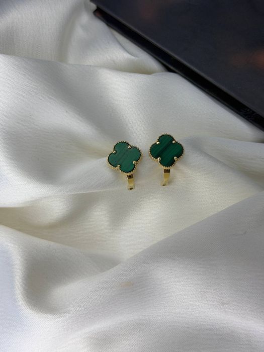 Серьги van cleef из золото 585 пробы