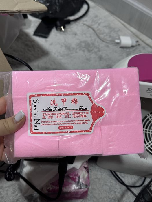 Расходные материалы для мастера маникюра