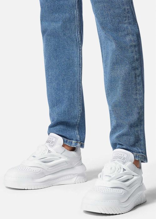 **NEW MODEL 2026** Adidasi~sneakers high-top Versace Odissea White