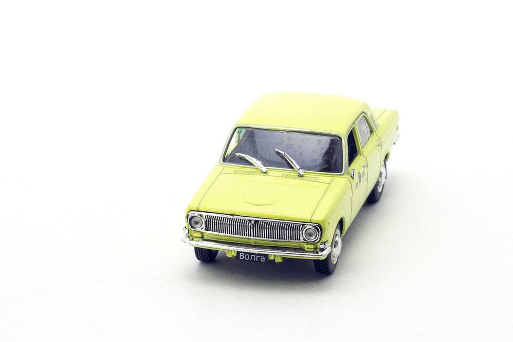 ГАЗ-24-01 Волга - Такси; игрушка в Масштабе 1:43, ДеАгостини, модель.