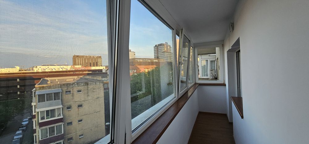 Inchiriez ap. 2 camere decomandat, complet mobilat si utilat, situat intr-un bloc izolat termic