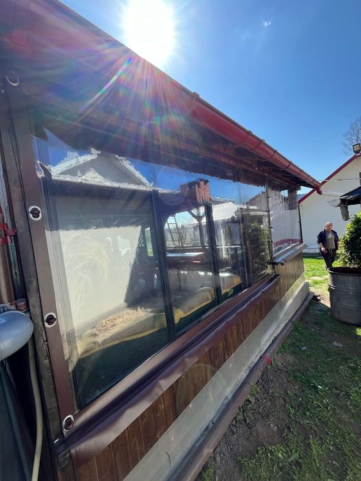 Folie terasa transparenta terase și foișoare Cristal