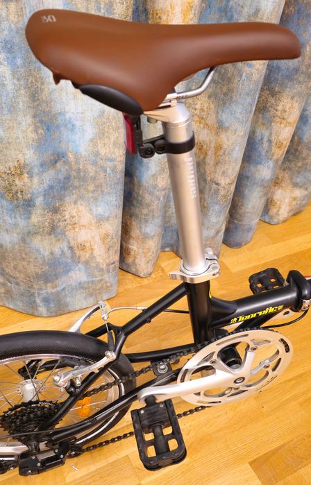 Bicicleta Pliabila, Pegas Teoretic 7S, Negru stelar