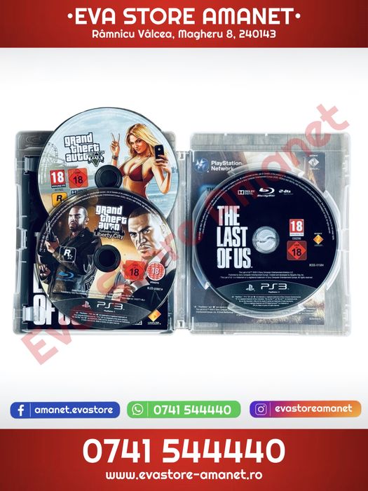 Consola Gaming SONY Playstation 3 PS3 Slim 120GB + Colectie 83 Jocuri