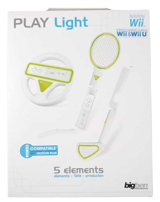 Volan + Paleta tenis + Crosa golf - Nintendo Wii / Wii U