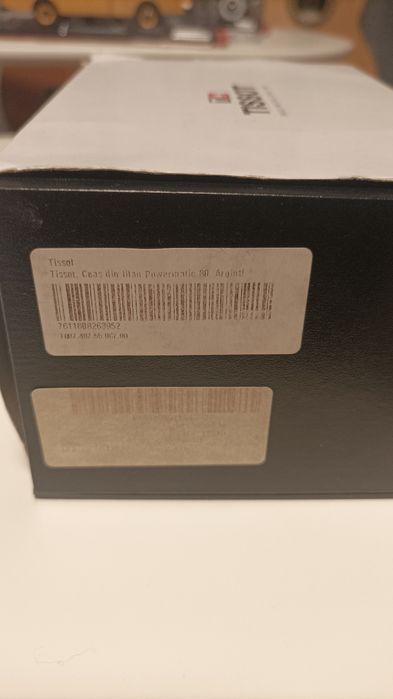 Мъжки часовник Тисо Tissot Powermatic 80