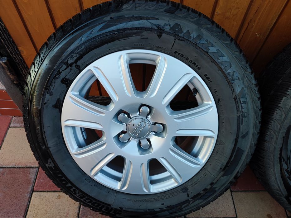 Jante Audi originale Q3 Q5 A3 A4 A5 215 60R16 iarnă Brigistone