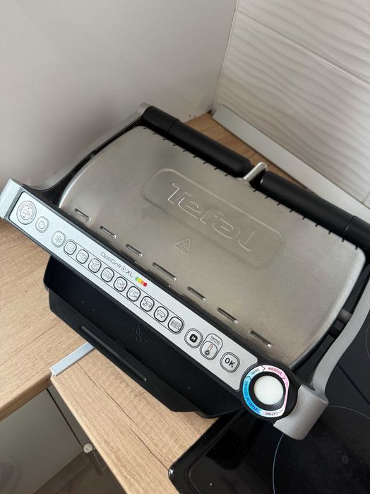Grătar electric Tefal OptiGrill+ XL, 2000W, 9 programe - stare bună