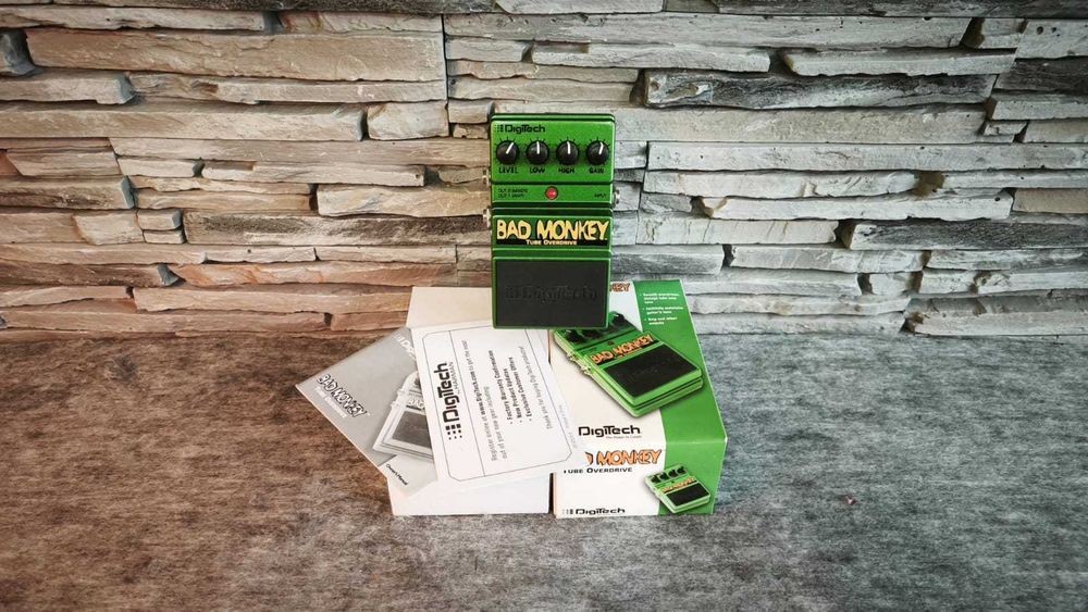 Pedala chitara DigiTech Bad Monkey Tube Overdrive – Harman | Overdrive / Boost în cutie - GARANTIE 1 AN!