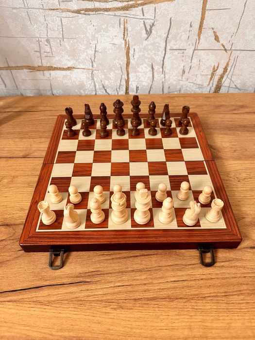 Шашки Шахматы дерево набор