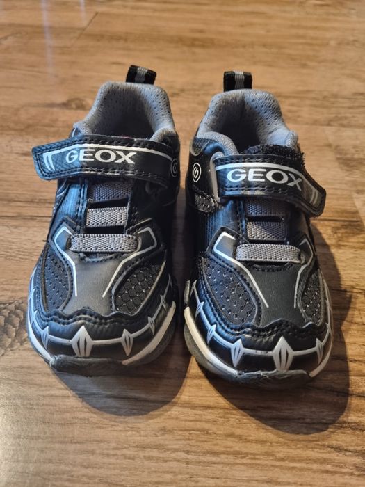 Geox Marvel (Black Panther) pantofi sport cu velcro si lumini