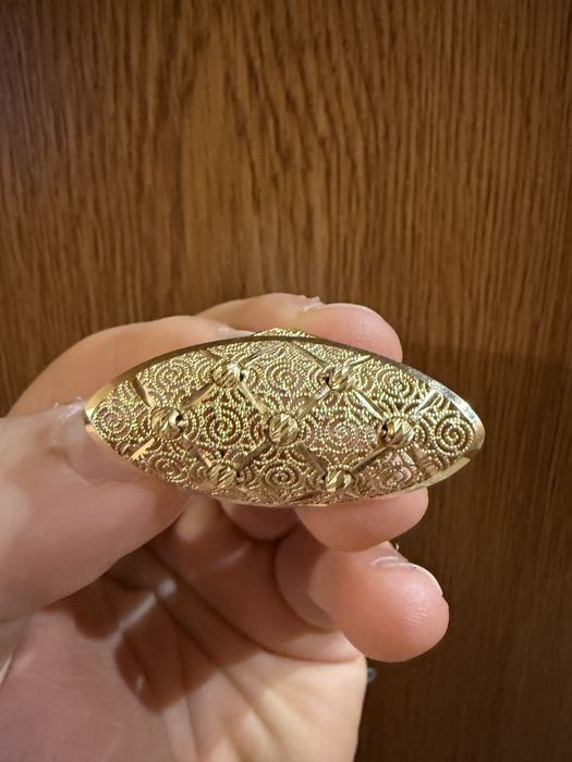 Стилен дамски Златен пръстен  14к - 4,42грама