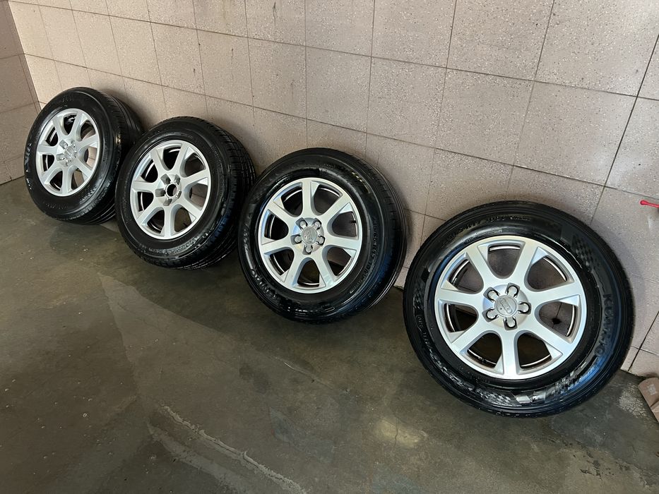 Джанти с летни гуми Audi 5x112 17”