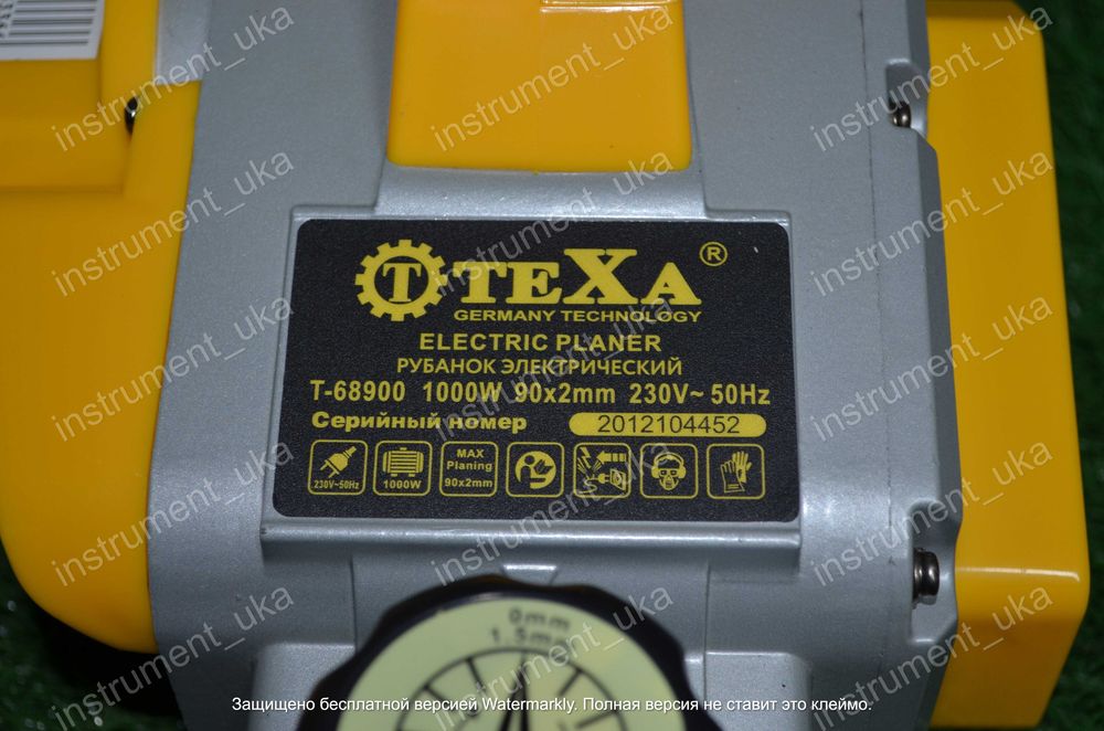 Рубанок электрический Теха Т68900, 90мм