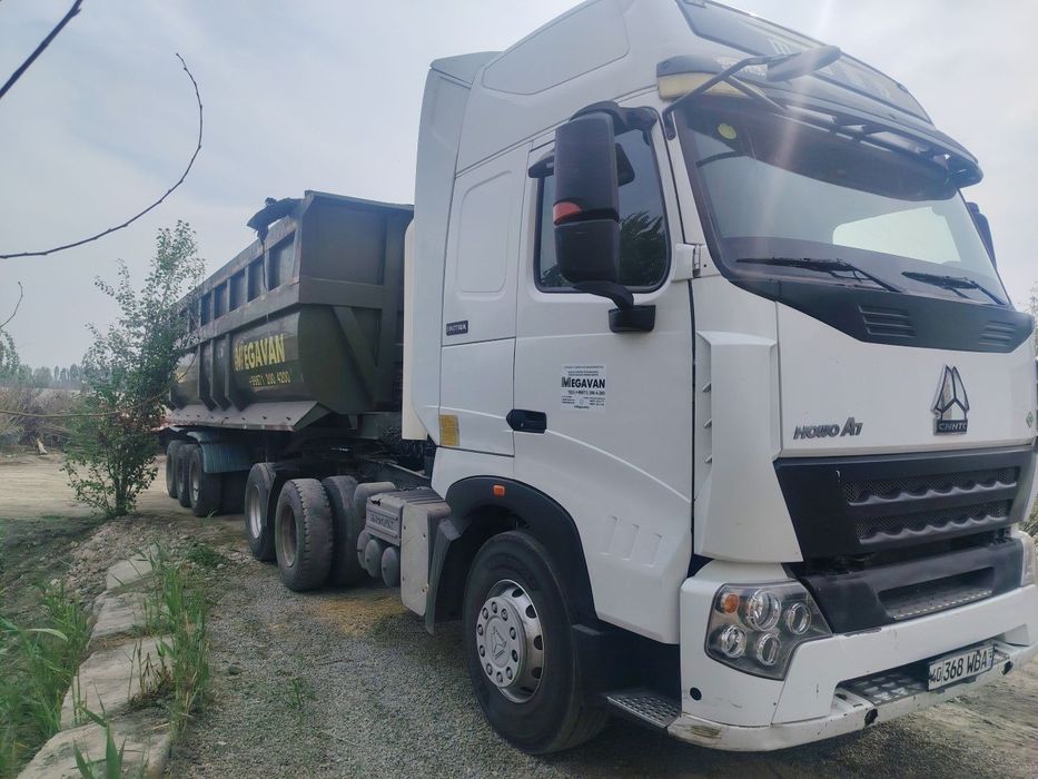 Howo A7 yili 2022 10 oy yurgani 224 ming pirseb megavan 2023 10 oy