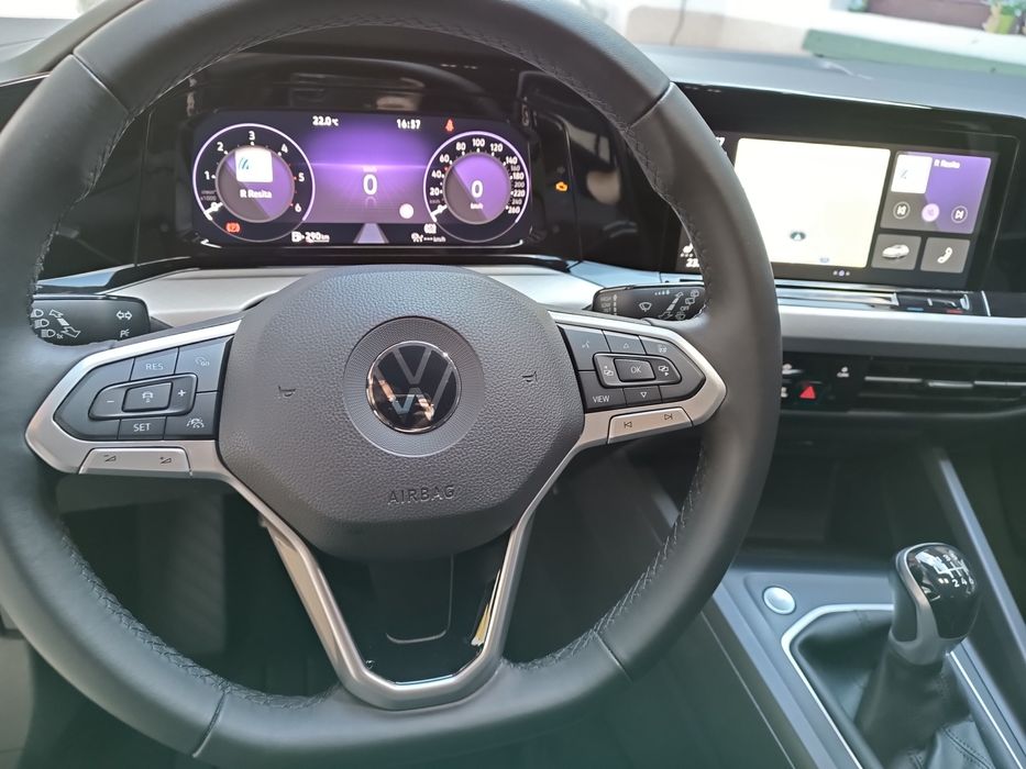 Golf 8 cockpit virtual / led /ambientale /grey