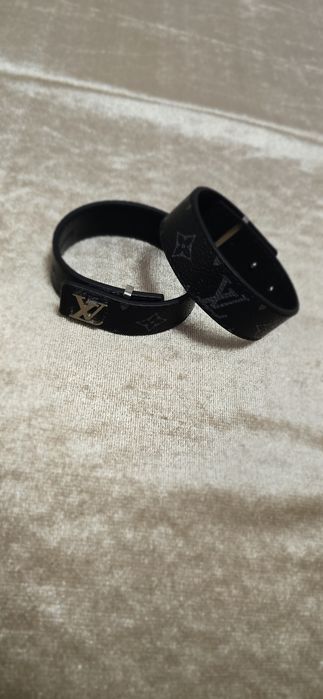 Louis Vuitton LV Slim Bracelet Monogram Eclipse (modelul M6456E),
