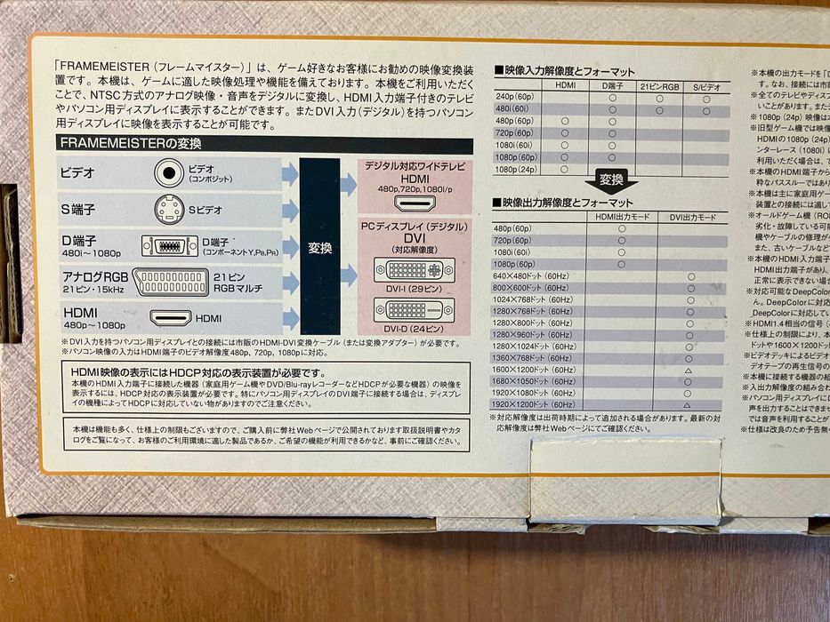 Продам видео скалер XRGB-mini Framemeister