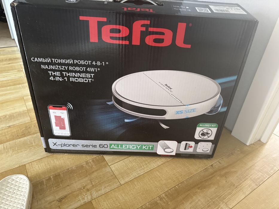 Робот-пылесос tefal