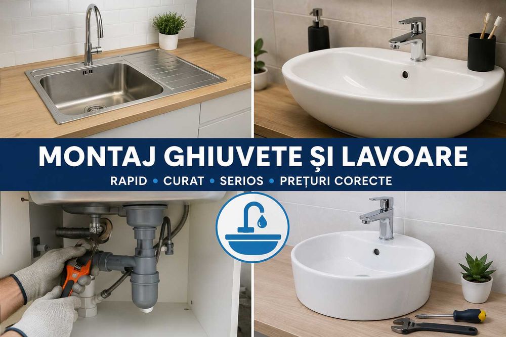 Montaj ghiuvete  și baterii RAPID ȘI SERIOS